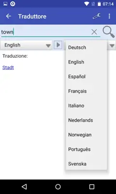 Translator android App screenshot 1